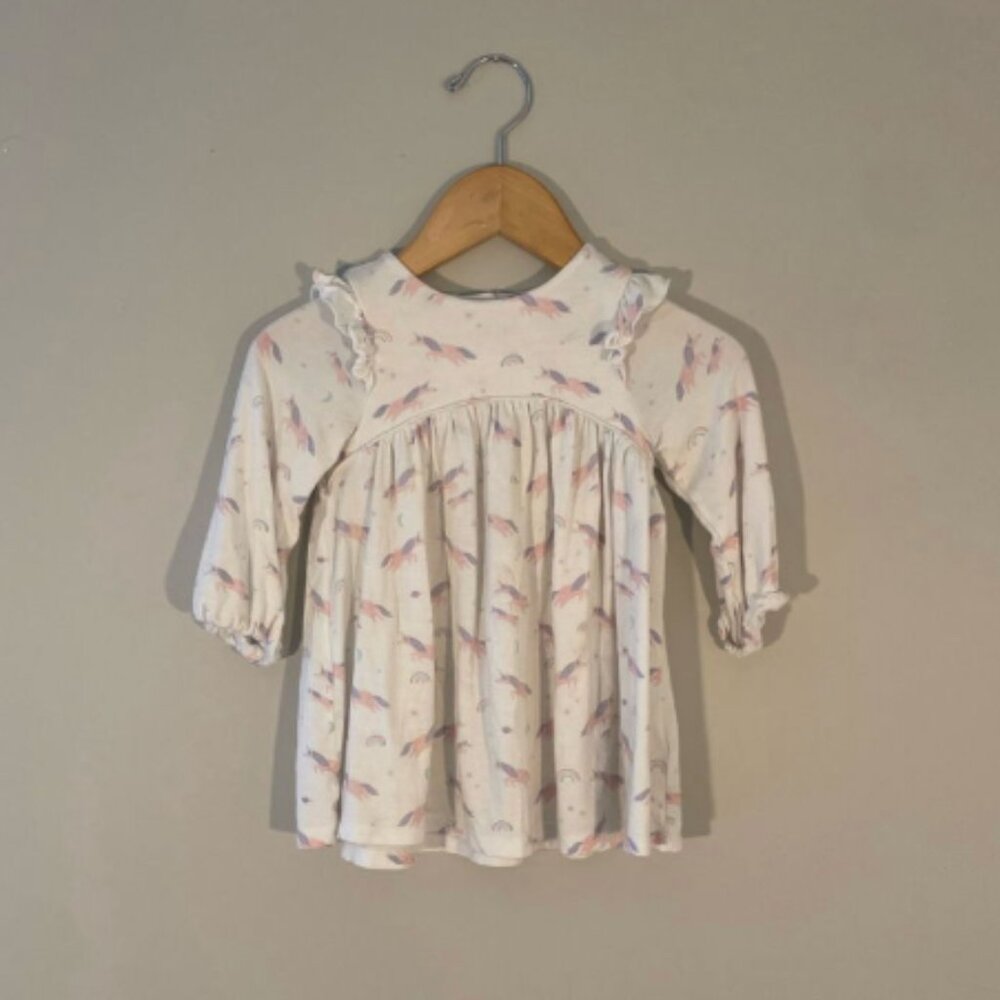 $12 ADD ON Angel Dear bamboo dress 12-18M Little Sleepies Halo Kickee Pants Kyte